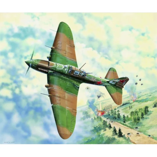 IL-2M3 Ground attack aircraft - Hobby Boss 83204