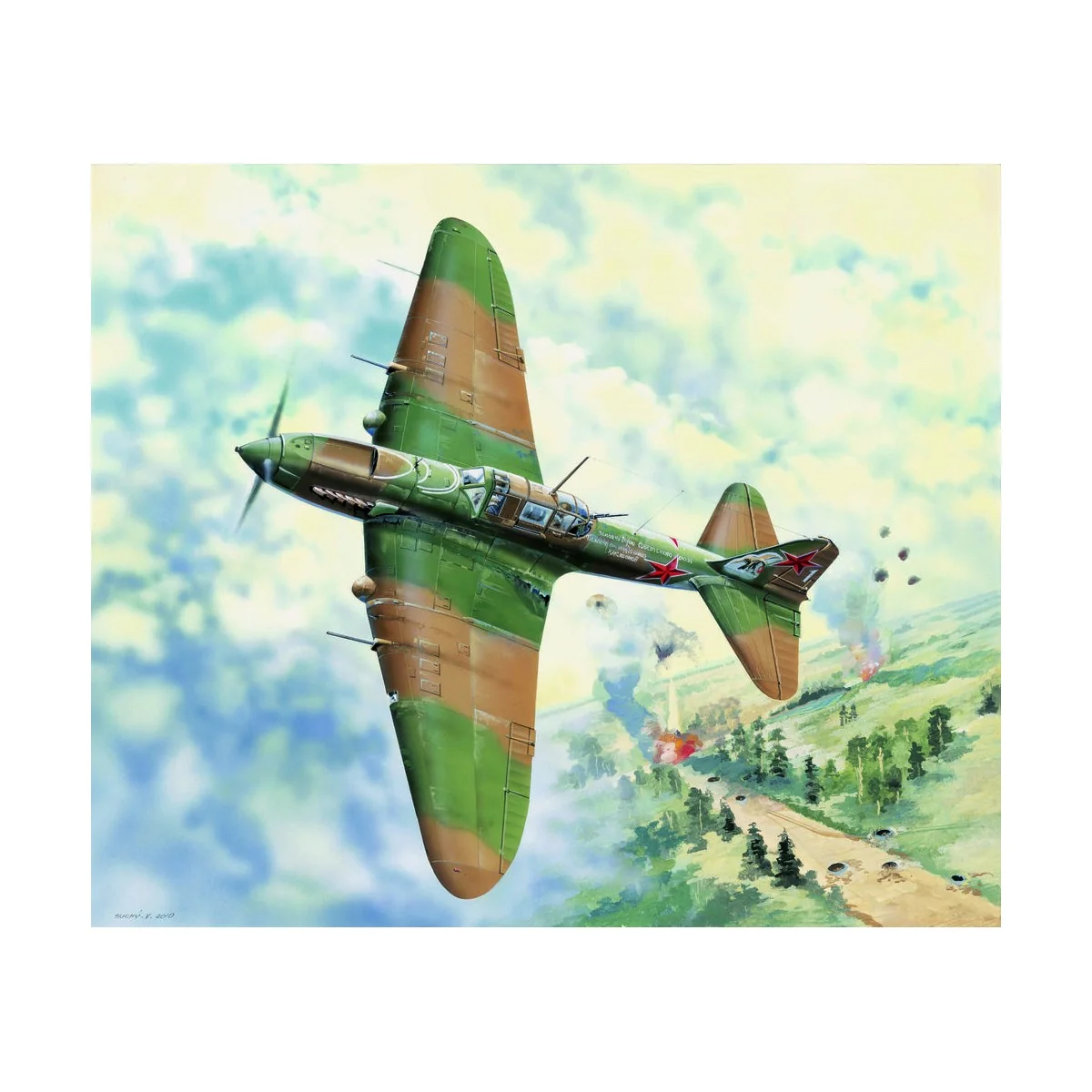 IL-2M3 Ground attack aircraft - Hobby Boss 83204