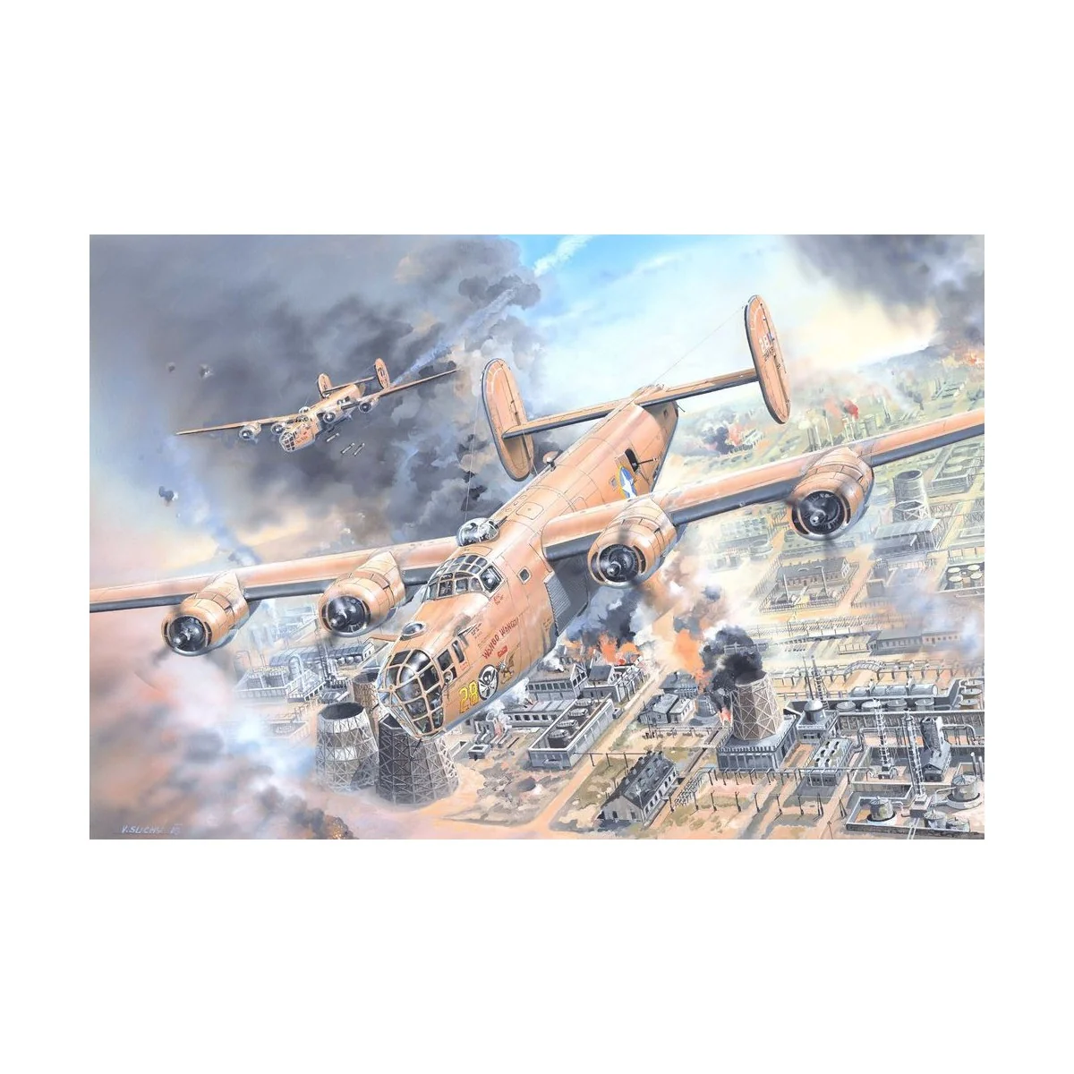 US B-24D Liberator, 1/32 - Hobby Boss 83212