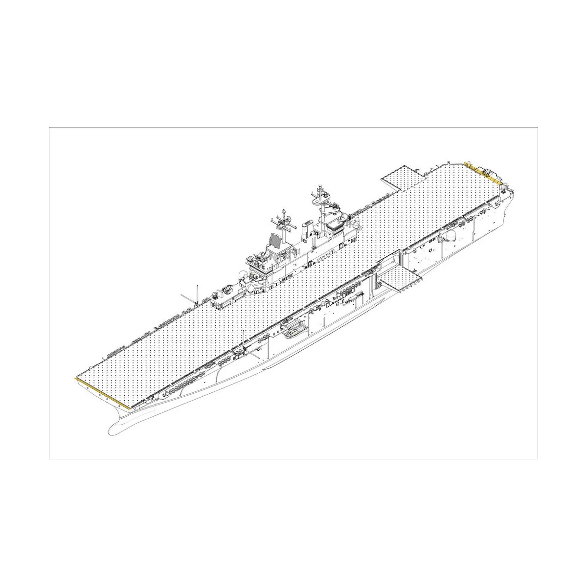 USS Wasp LHD-1, 1/700 - Hobby Boss 83402