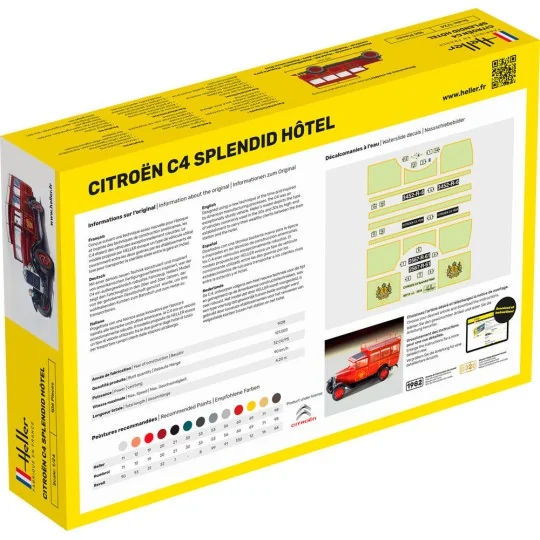 STARTER KIT Citroen C4 "Splendid Hotel" - Heller 56713
