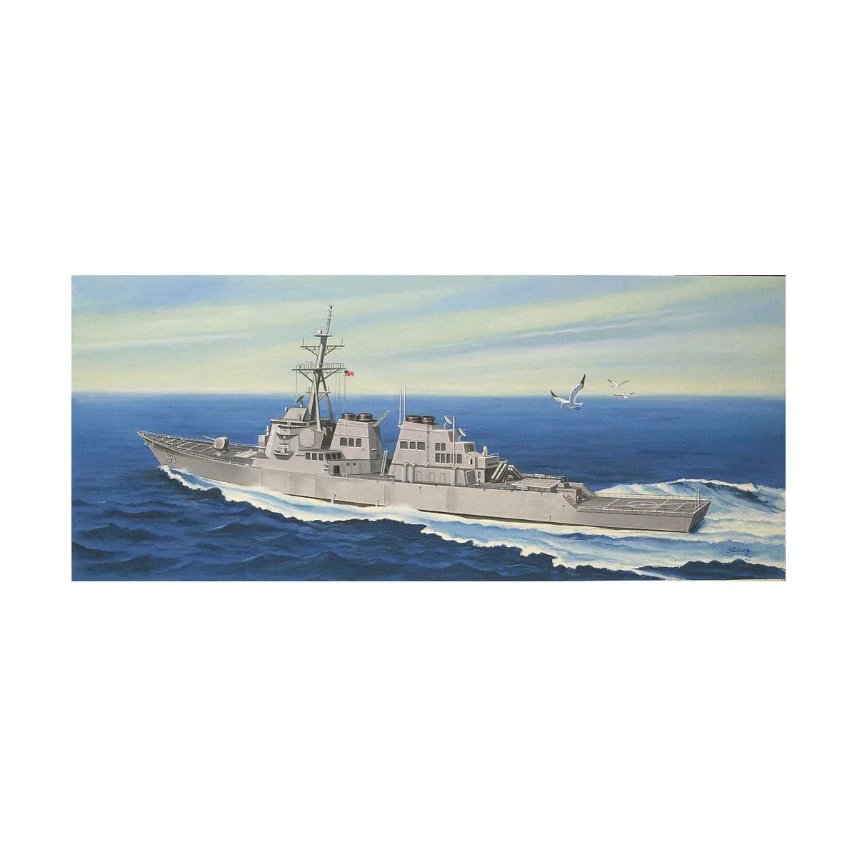 USS Arleigh Burke DDG-51 - Hobby Boss 83409