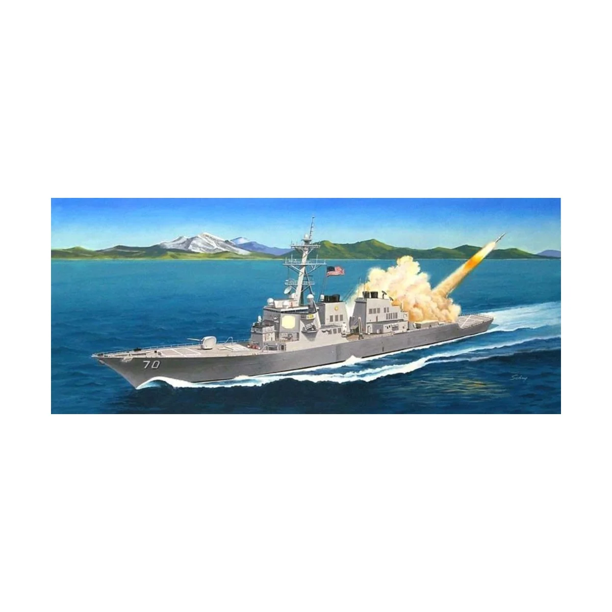 USS Hopper DDG-70, 1/700 - Hobby Boss 83411 USS Hopper DDG-70, 1/700 - Hobby Boss 83411