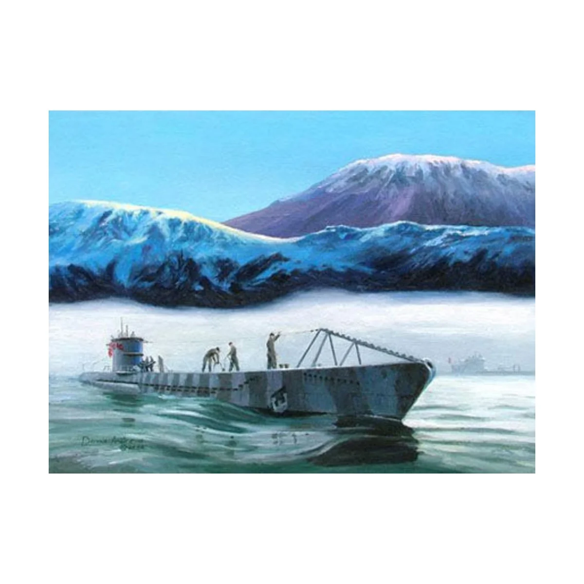 German Navy Type VII-B U-Boat, 1/350 - Hobby Boss 83504 German Navy Type VII-B U-Boat, 1/350 - Hobby Boss 83504