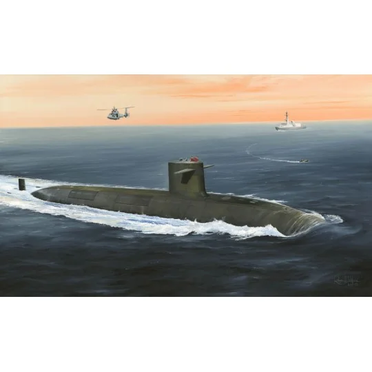 French Navy Le Triomphant SSBN, 1/350 - Hobby Boss 83519