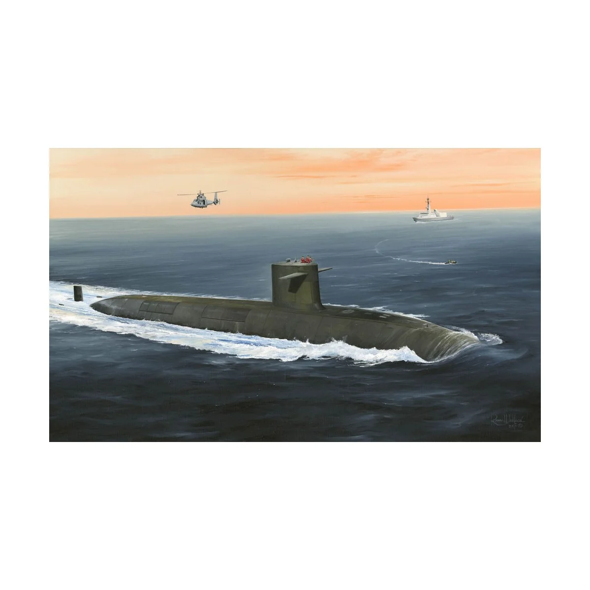 French Navy Le Triomphant SSBN - Hobby Boss 83519