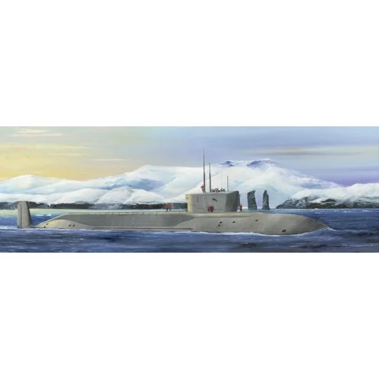 Russ. Navy Proj. 955 Borei-Yuri Dol.SSBN, 1/350 - Hobby Boss 83520