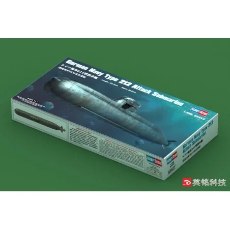 German Navy Type 212 Attack Submarine, 1/350 - Hobby Boss 83527