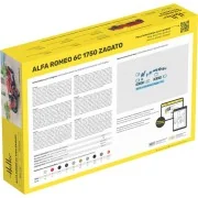 STARTER KIT Alfa Romeo 6C 1750 Zagato, 1/24 - Heller 56715