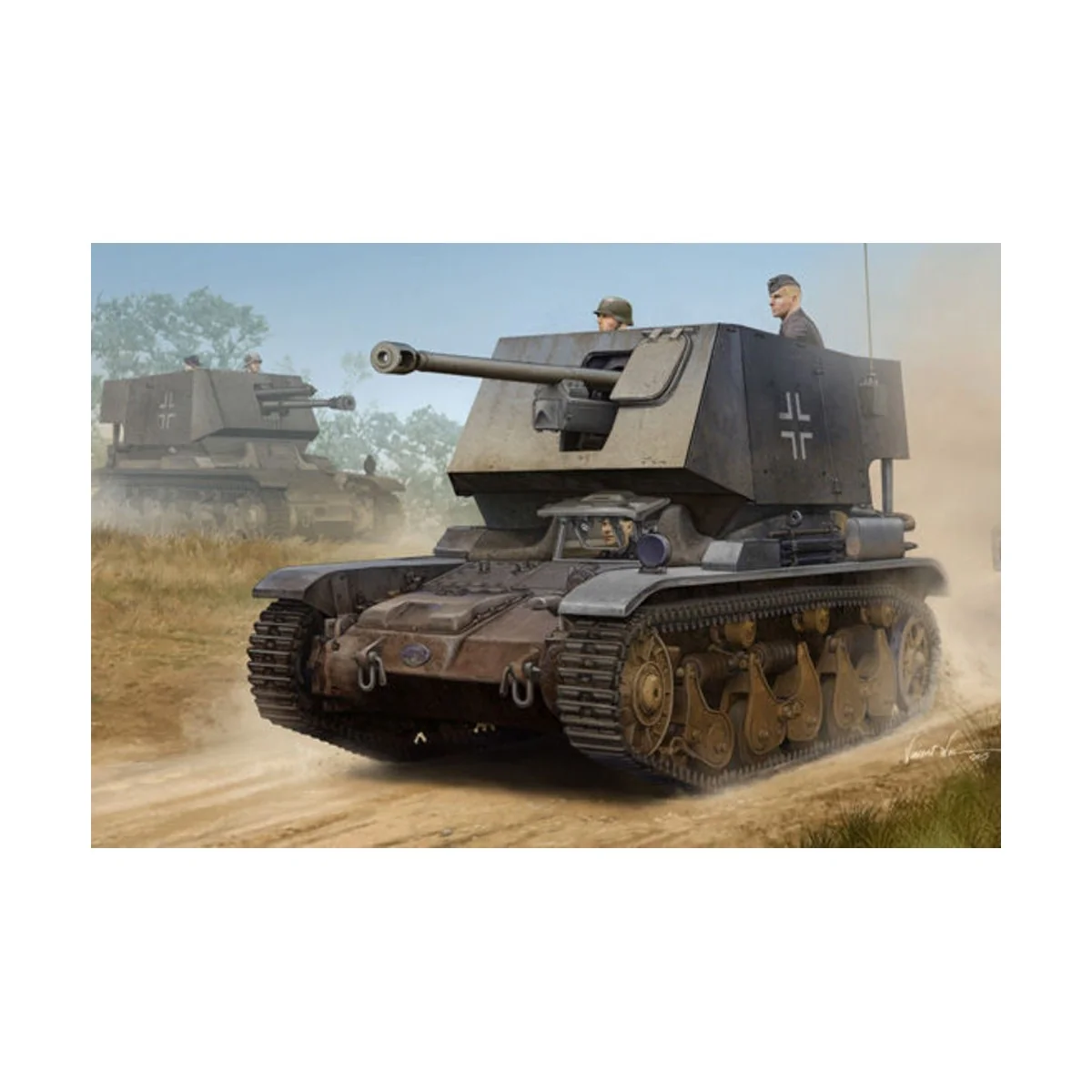 5 cm Pak(t) Sfl.auf Fgst.Pz.Kpfw.35 R731 - Hobby Boss 83808