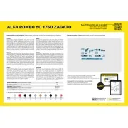 STARTER KIT Alfa Romeo 6C 1750 Zagato, 1/24 - Heller 56715