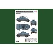 German Sd.Kfz.222 Leichter Panzerspahwag - Hobby Boss 83815