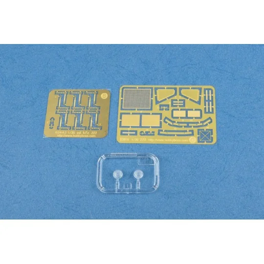 German Sd.Kfz.222 Leichter Panzerspahwag - Hobby Boss 83815