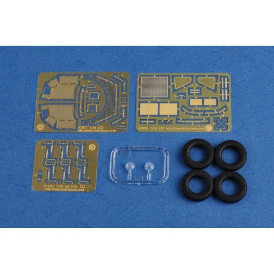 German Sd.Kfz.222 Leichter Panzerwagen, 1/35 - Hobby Boss 83816
