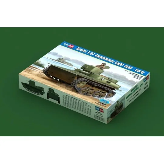 Soviet T-37 Amphibious Light Tank-Early - Hobby Boss 83818