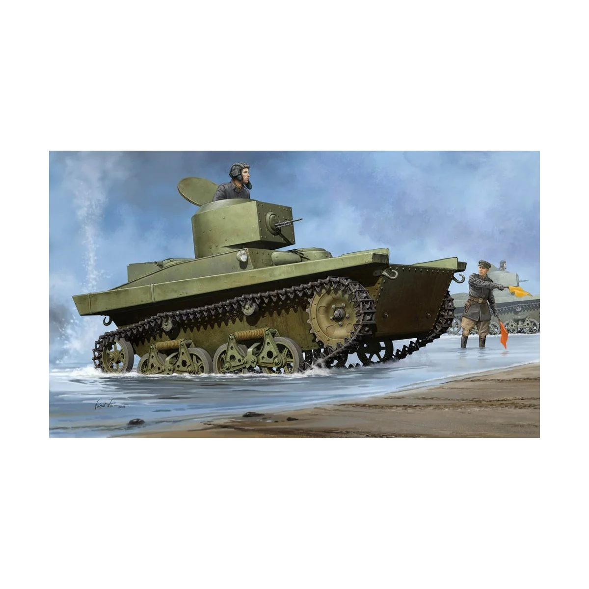 Soviet T-37A Light Tank (Podolsk), 1/35 - Hobby Boss 83819