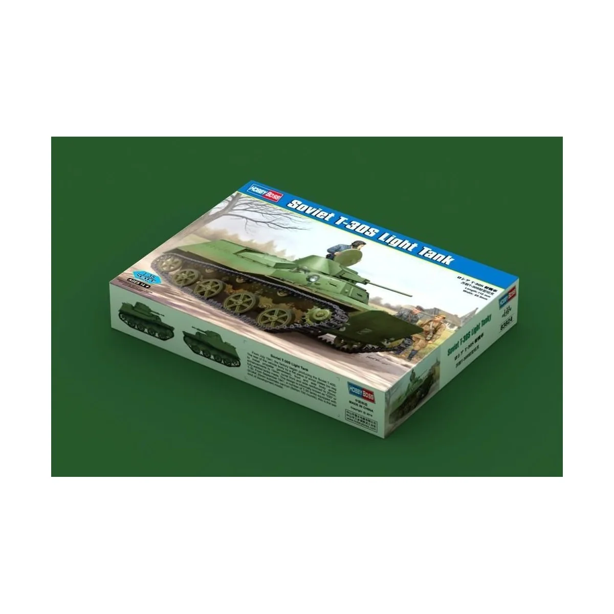 Russian T-30S Light Tank, 1/35 - Hobby Boss 83824 Russian T-30S Light Tank, 1/35 - Hobby Boss 83824