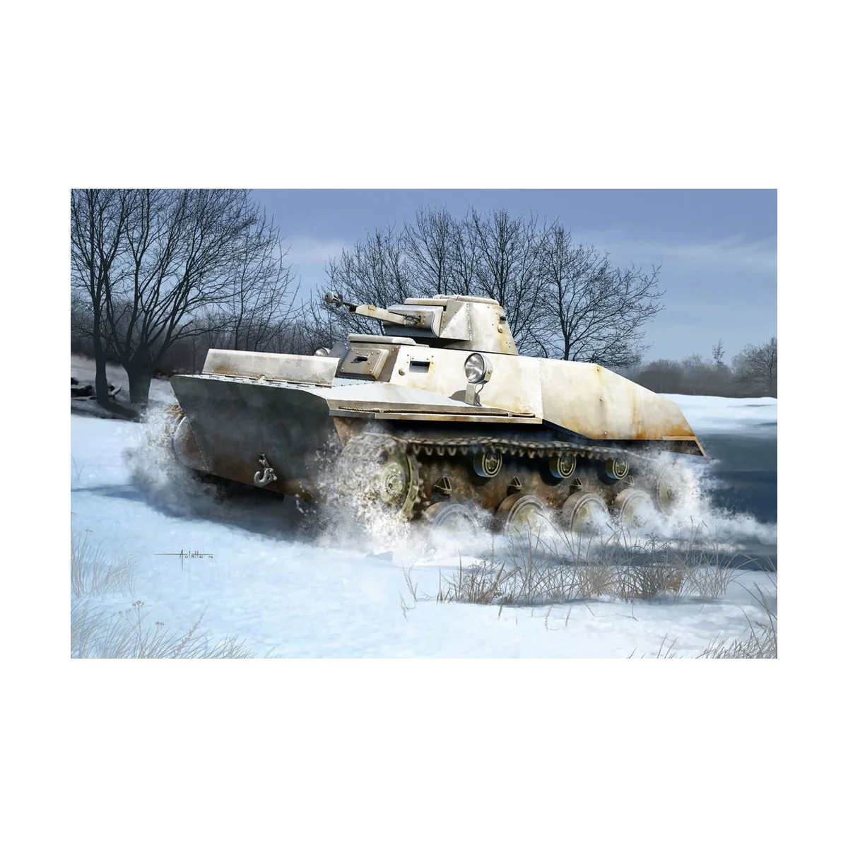 Russian T-40 Light Tank, 1/35 - Hobby Boss 83825