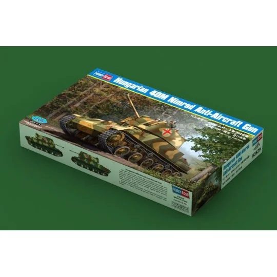 Hungarian 40M Nimrod Anti-Aircraft Gun, 1/35 - Hobby Boss 83829 Hungarian 40M Nimrod Anti-Aircraft Gun, 1/35 - Hobby Boss 83829