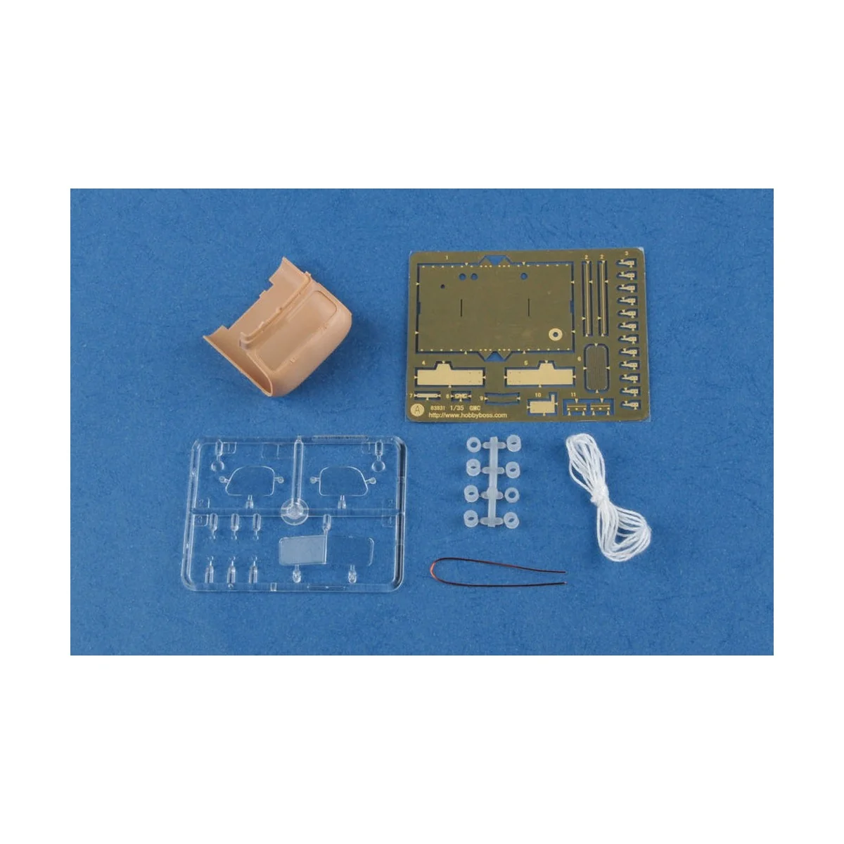 US GMC CCKW-352 Steel Cargo Truck, 1/35 - Hobby Boss 83831