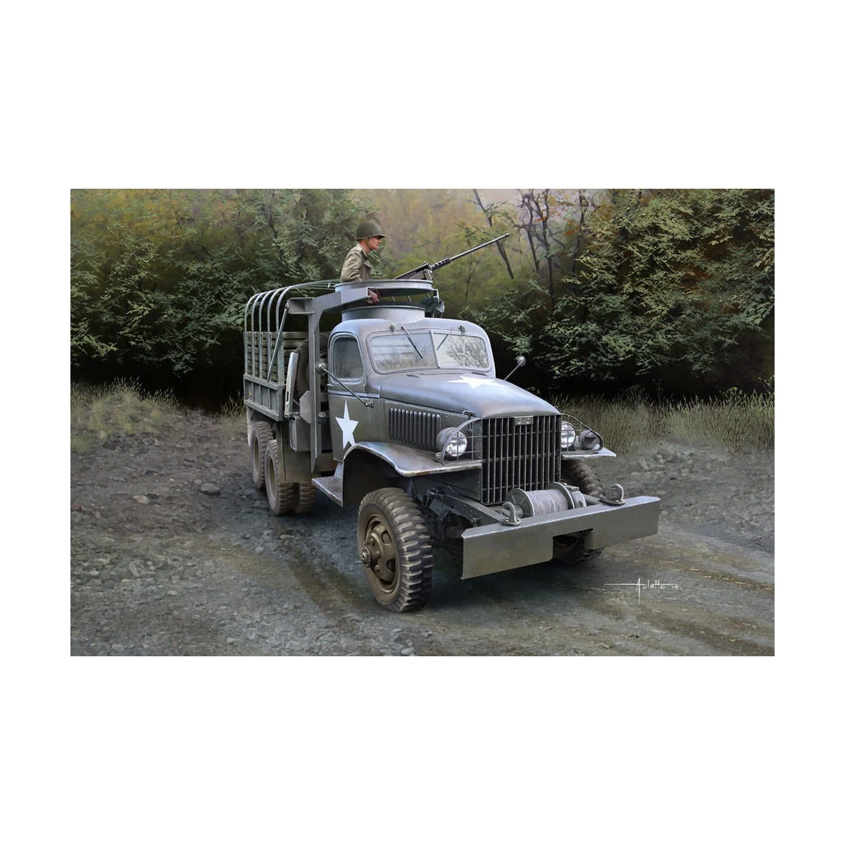 US GMC CCKW-352 Machine Gun Turret Versi - Hobby Boss 83833