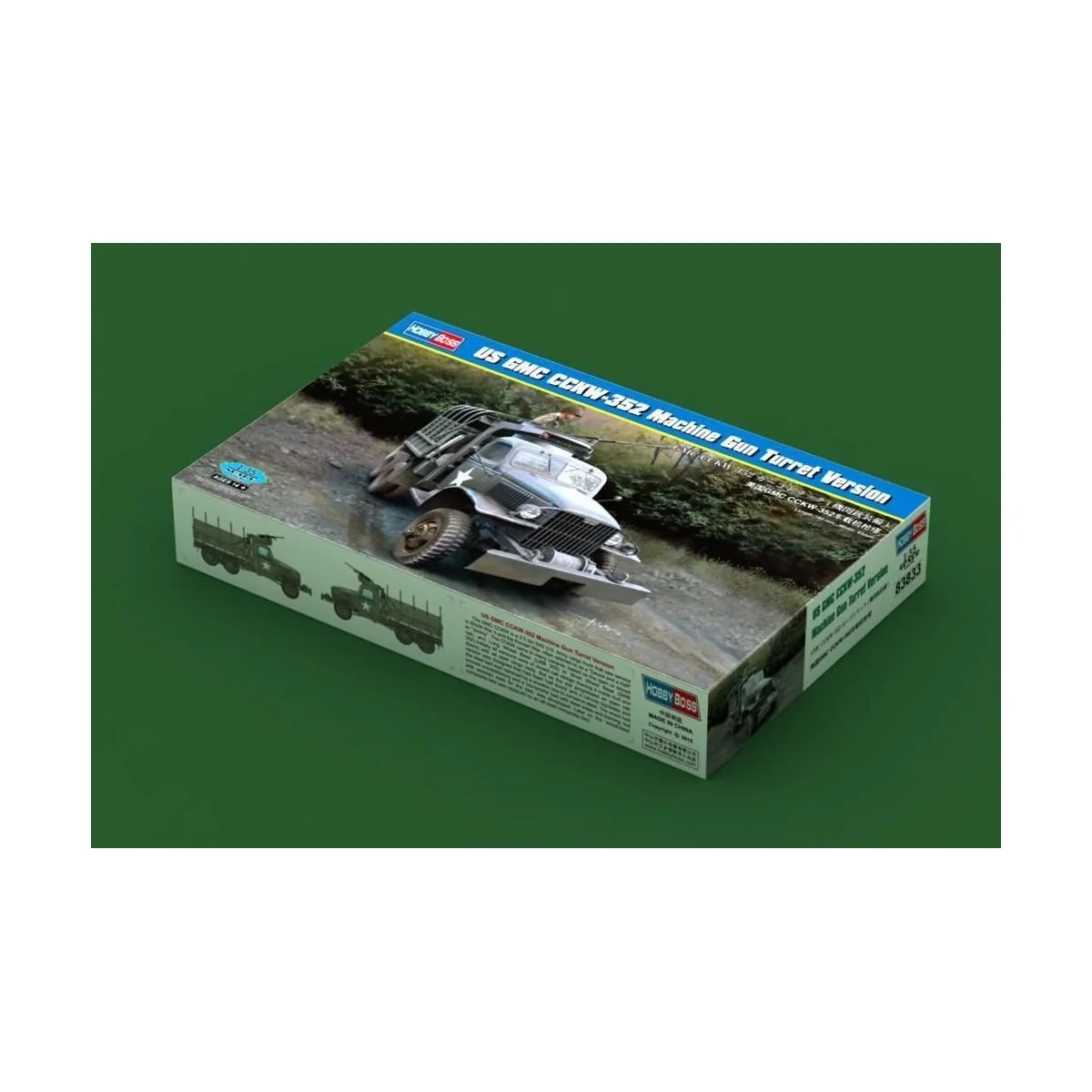 US GMC CCKW-352 Machine Gun Turret Versi, 1/35 - Hobby Boss 83833