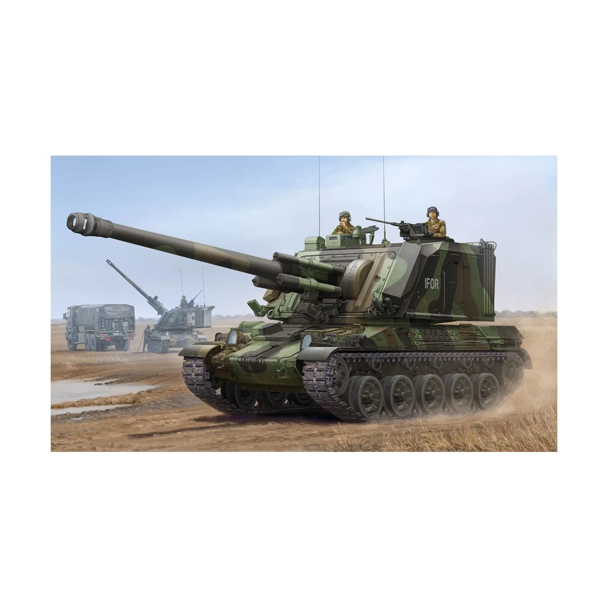 Hobby Boss - French GCT 155mm AU-F1 SPH - 83834