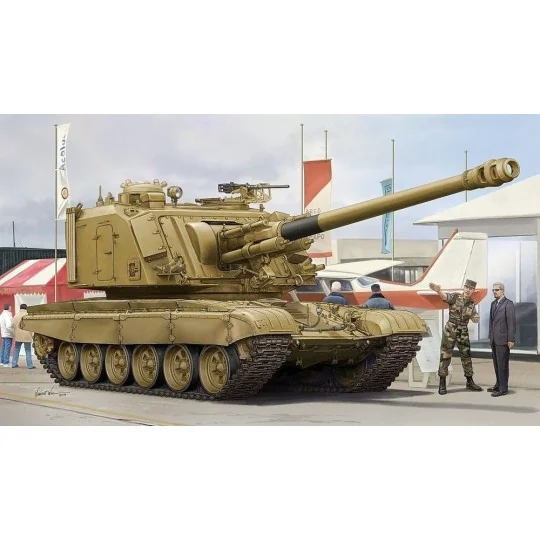 Hobby Boss - GCT 155mm AU-F1 SPH Based on T-72 - 83835
