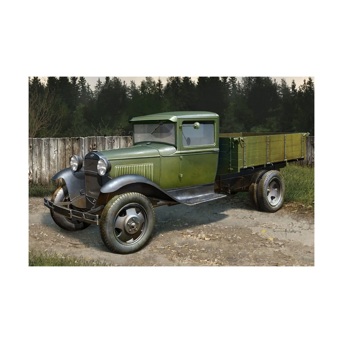 Soviet GAZ-AA Cargo Truck, 1/35 - Hobby Boss 83836 Soviet GAZ-AA Cargo Truck, 1/35 - Hobby Boss 83836