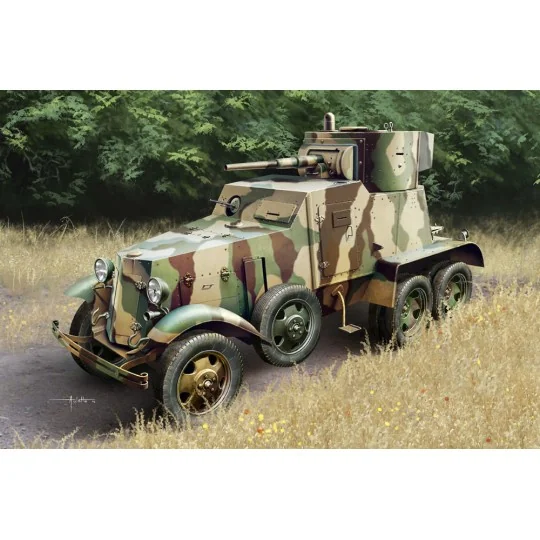 Soviet BA-6 Armor Car, 1/35 - Hobby Boss 83839