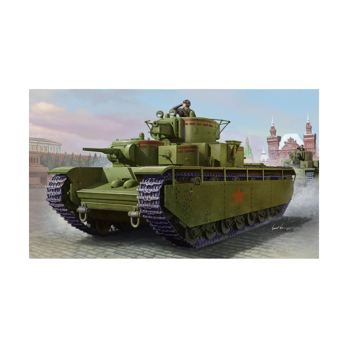 Soviet T-35 Heavy Tank-Early, 1/35 - Hobby Boss 83841 Soviet T-35 Heavy Tank-Early, 1/35 - Hobby Boss 83841