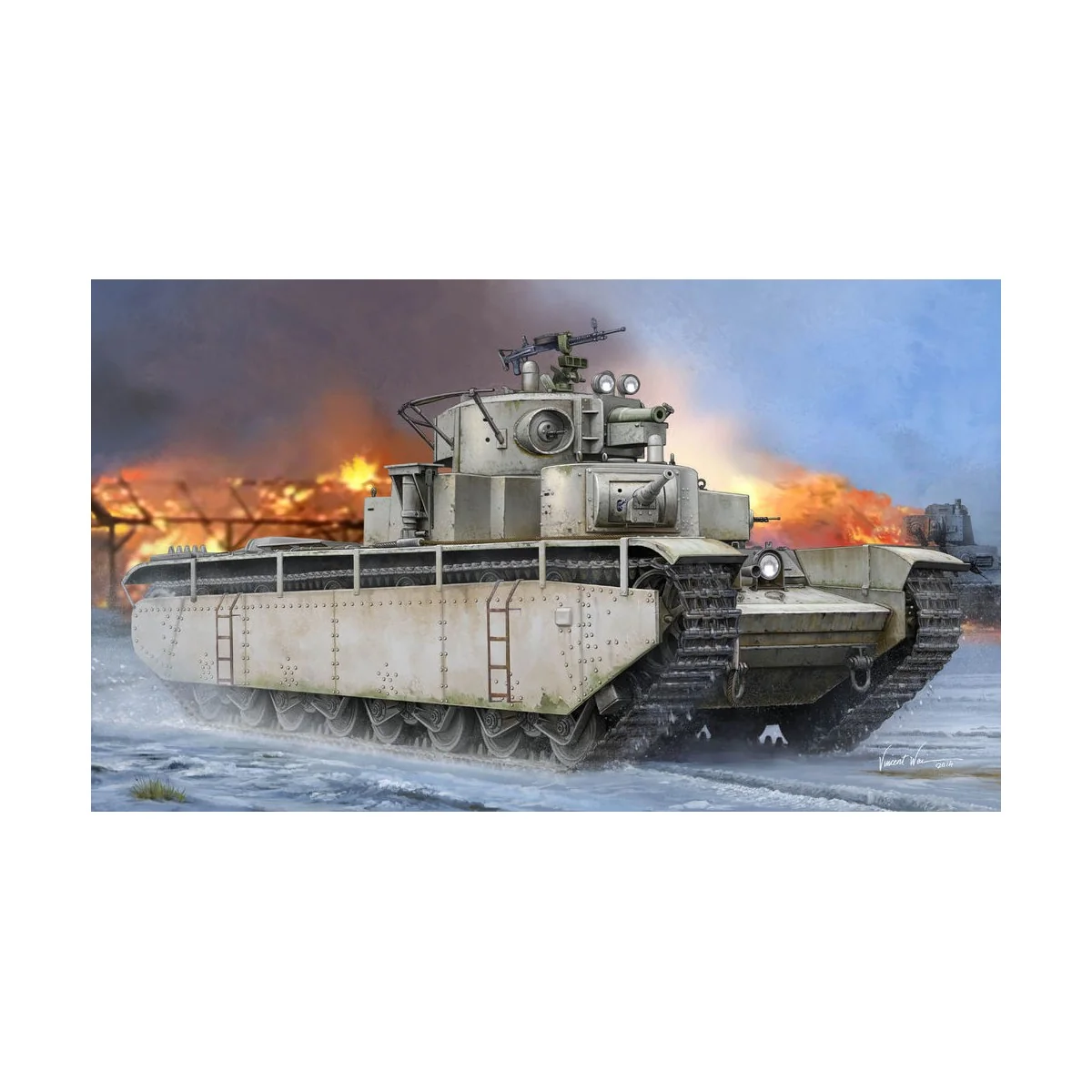 Hobby Boss - Soviet T-35 Heavy Tank-Before 1938 - 83842