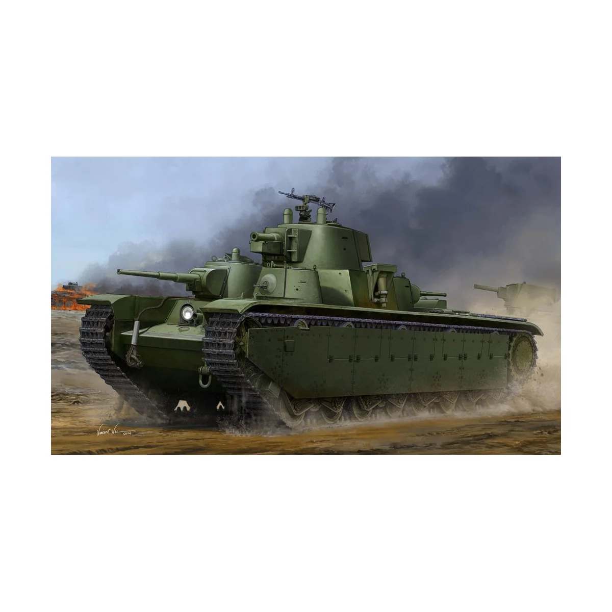 Soviet T-35 Heavy Tank-Late - Hobby Boss 83844