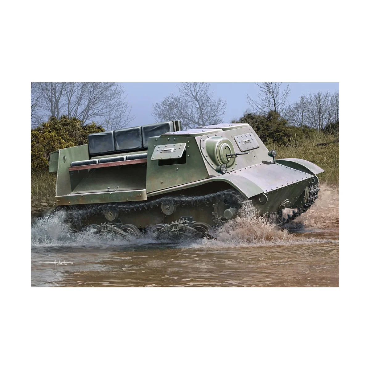 Soviet T-20 Armored Tractor Komsomolets 1940 - Hobby Boss 83848