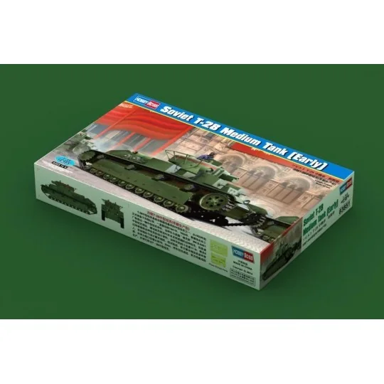 Hobby Boss - Soviet T-28 Medium Tank (Early) - 83851