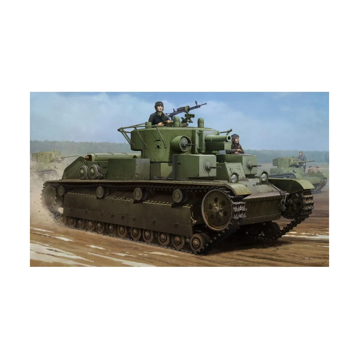 Soviet T-28 Medium Tank (Welded), 1/35 - Hobby Boss 83852 Soviet T-28 Medium Tank (Welded), 1/35 - Hobby Boss 83852