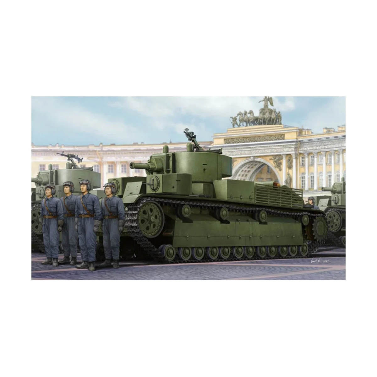 Hobby Boss - Soviet T-28E Medium Tank - 83854