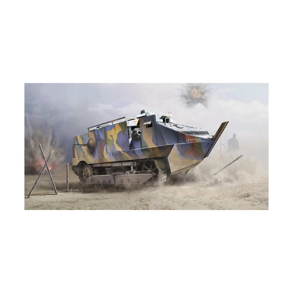 Schneider CA-Early, 1/35 - Hobby Boss 83861 Schneider CA-Early, 1/35 - Hobby Boss 83861