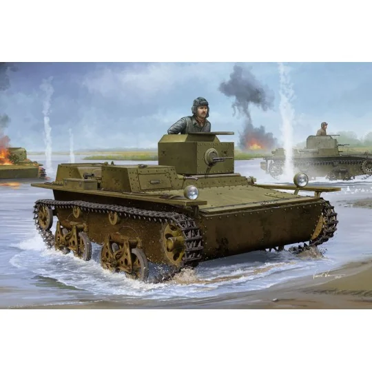 Soviet T-38 Amphibious Light Tank, 1/35 - Hobby Boss 83865 Soviet T-38 Amphibious Light Tank, 1/35 - Hobby Boss 83865