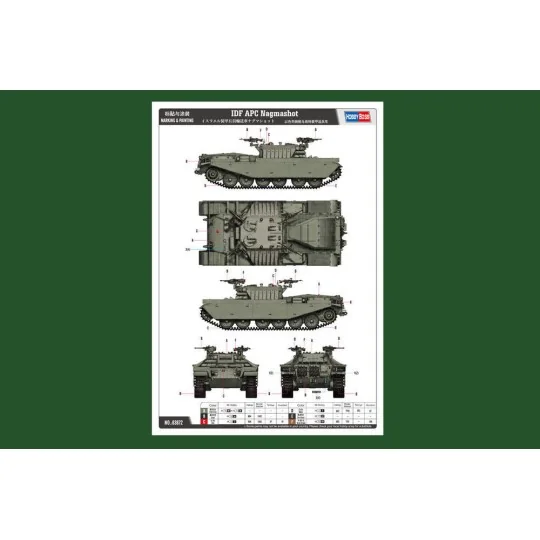 Hobby Boss - IDF APC Nagmashot - 83872