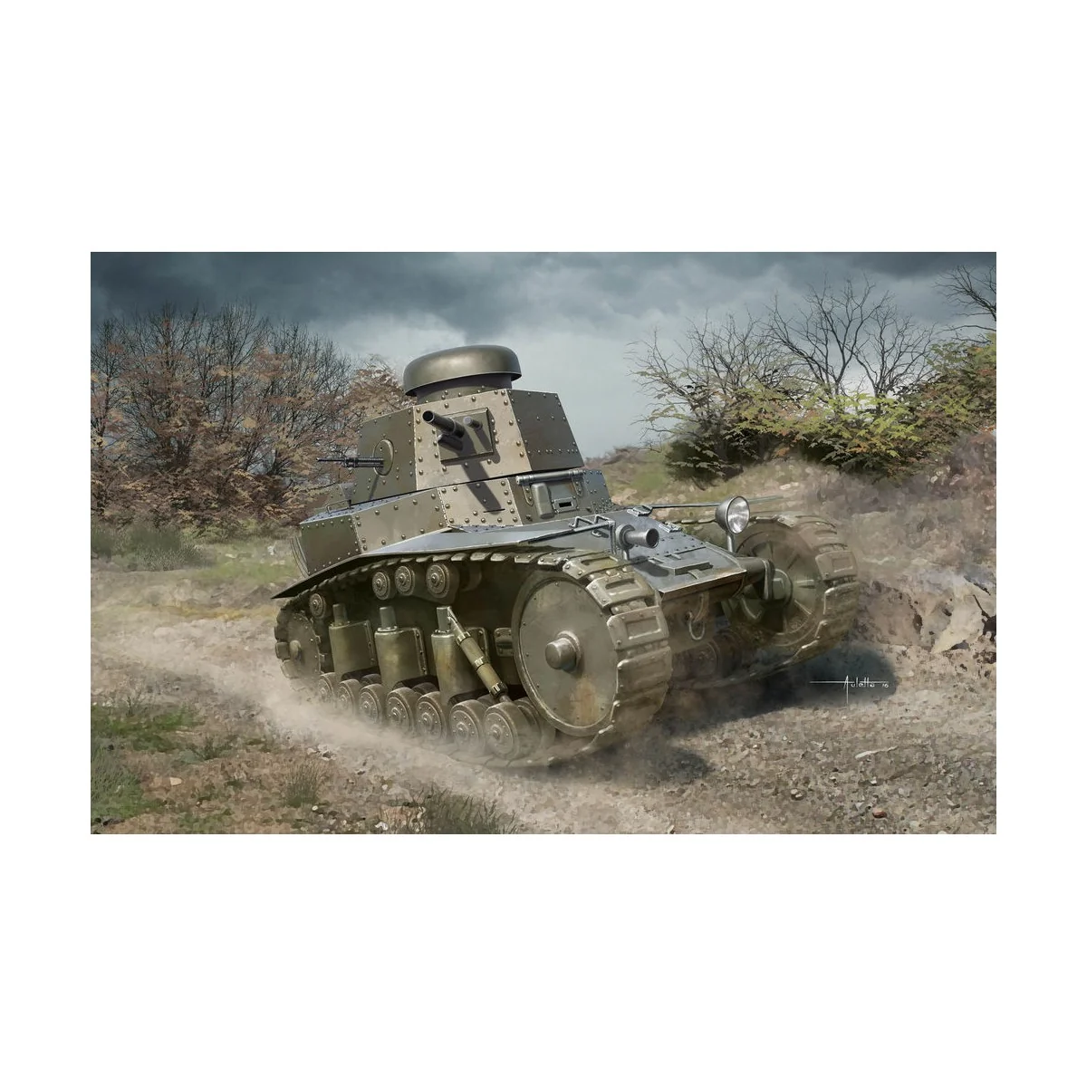 Soviet T-18 Light Tank MOD1927, 1/35 - Hobby Boss 83873 Soviet T-18 Light Tank MOD1927, 1/35 - Hobby Boss 83873