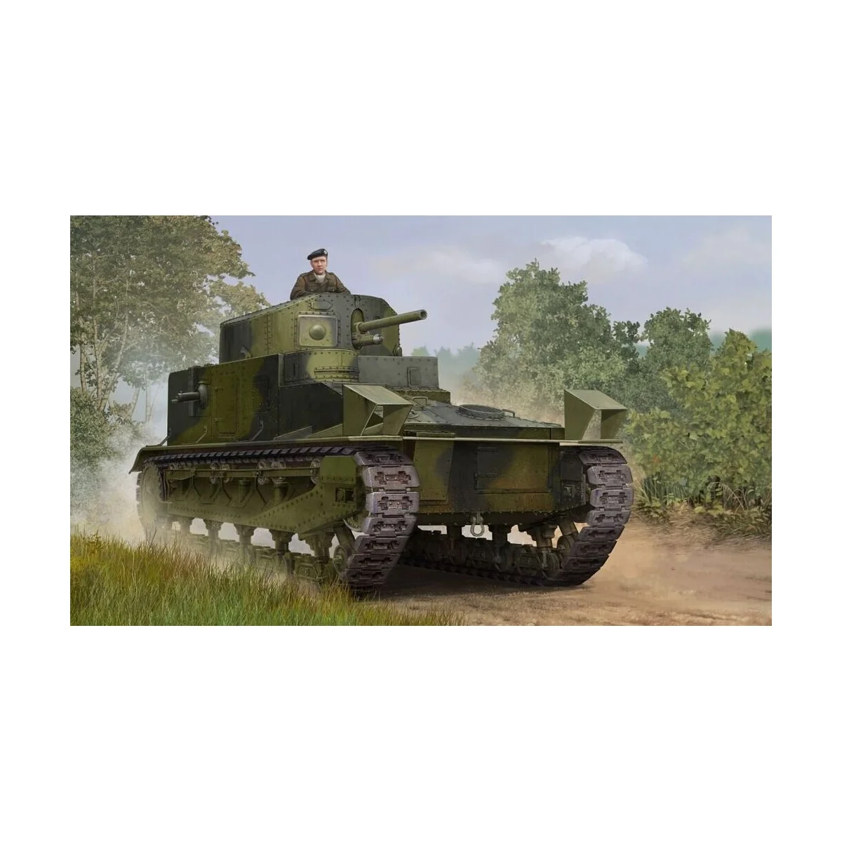Vickers Medium Tank MK I, 1/35 - Hobby Boss 83878 Vickers Medium Tank MK I, 1/35 - Hobby Boss 83878