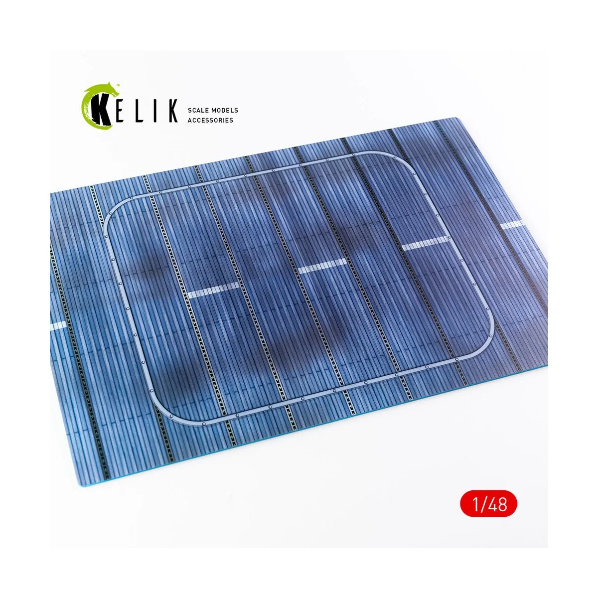 USS Gambier Bay (CVE-73) - Acrylic 3 mm (410 x 270 mm) (410 g), 1/4...