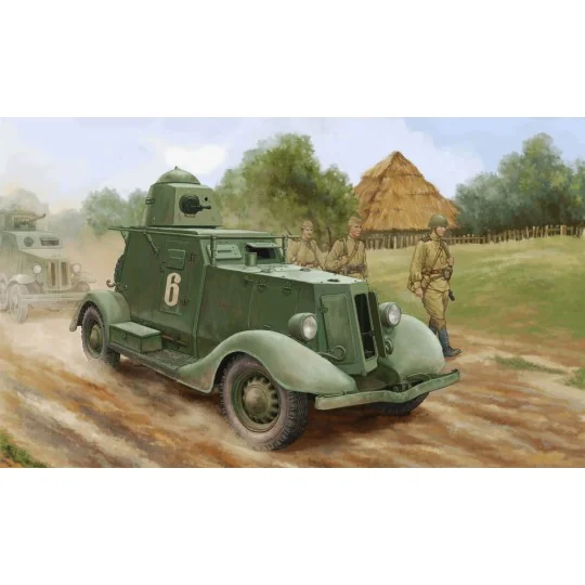Soviet BA-20 Armored Car Mod.1937, 1/35 - Hobby Boss 83882 Soviet BA-20 Armored Car Mod.1937, 1/35 - Hobby Boss 83882