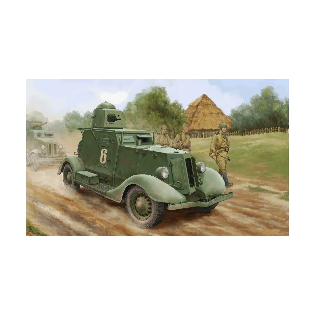 Hobby Boss - Soviet BA-20 Armored Car Mod.1937 - 83882