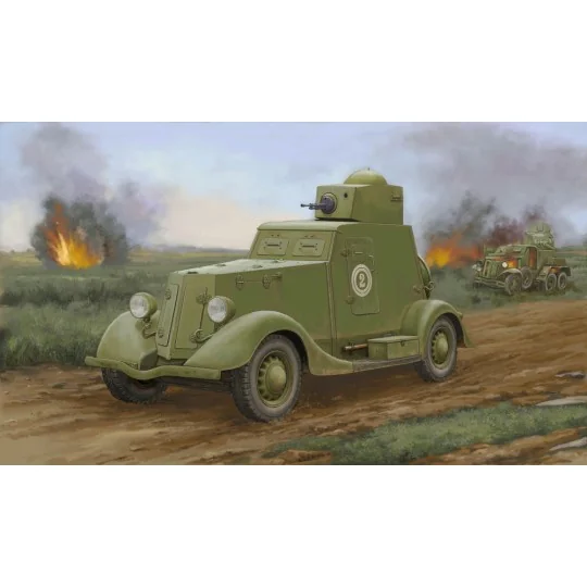 Soviet BA-20 Armored Car Mod.1939, 1/35 - Hobby Boss 83883
