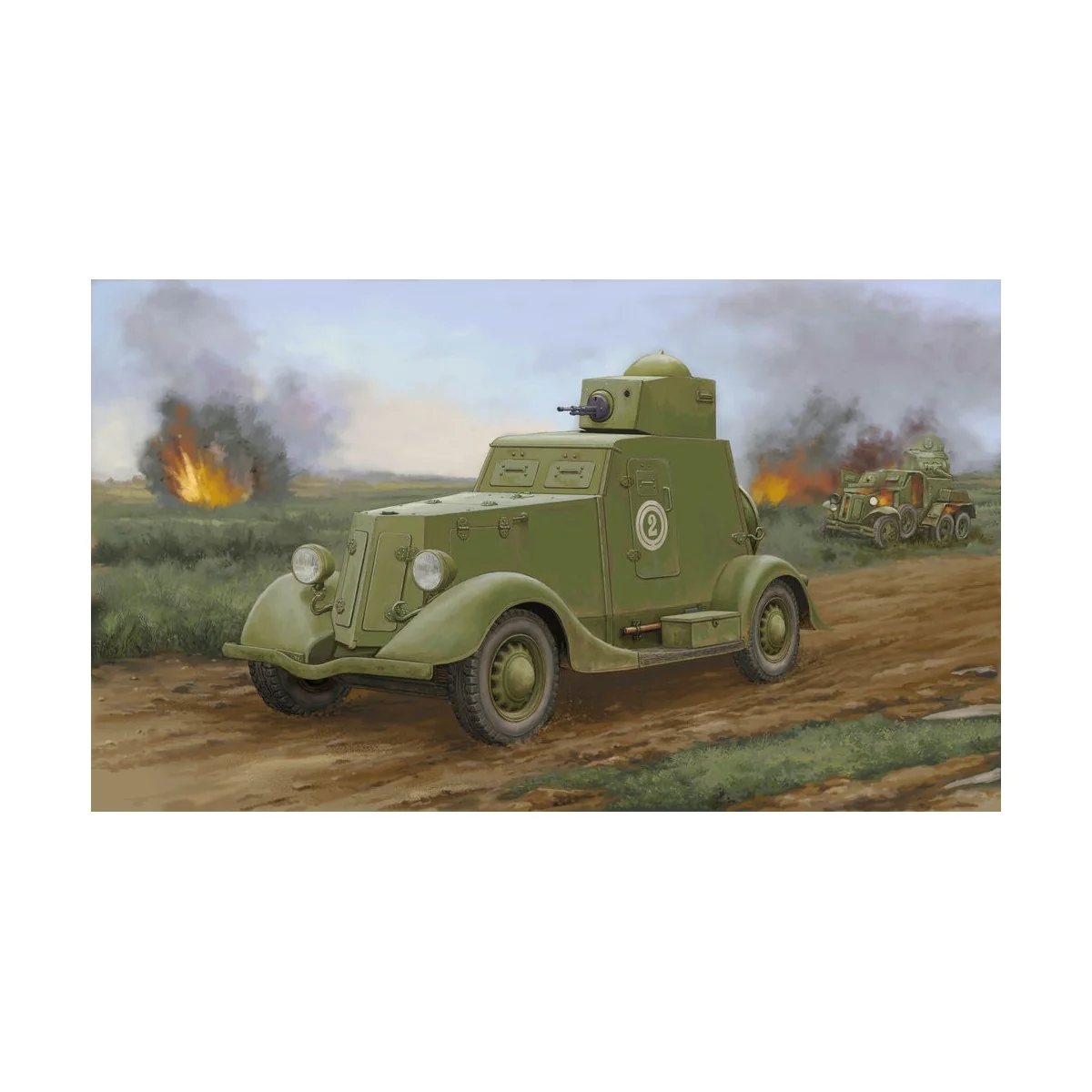Soviet BA-20 Armored Car Mod.1939, 1/35 - Hobby Boss 83883