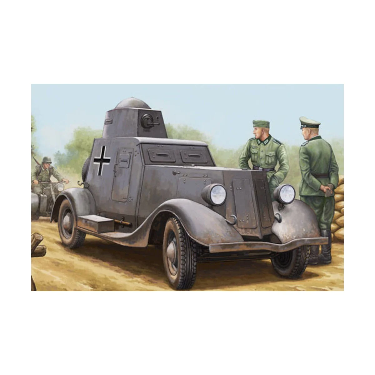 Soviet BA-20M Armored Car, 1/35 - Hobby Boss 83884