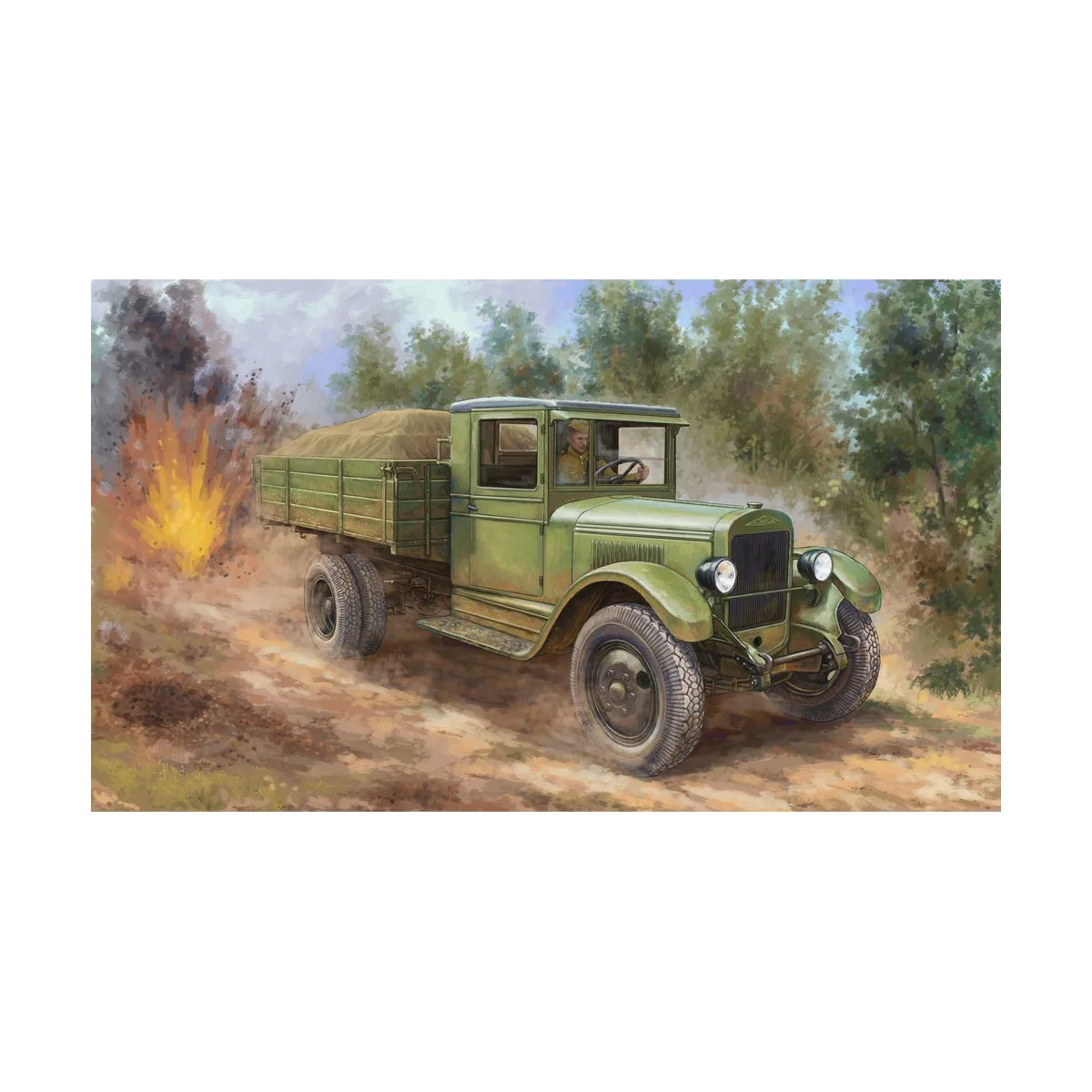 Russian ZIS-5 Truck, 1/35 - Hobby Boss 83885 Russian ZIS-5 Truck, 1/35 - Hobby Boss 83885