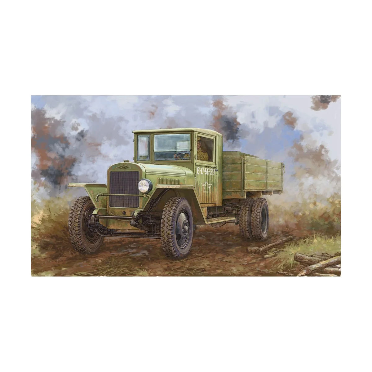 Russian ZIS-5B Truck, 1/35 - Hobby Boss 83886 Russian ZIS-5B Truck, 1/35 - Hobby Boss 83886